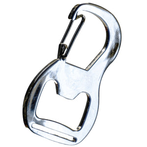 Bottle Opener Carabiner Keychain