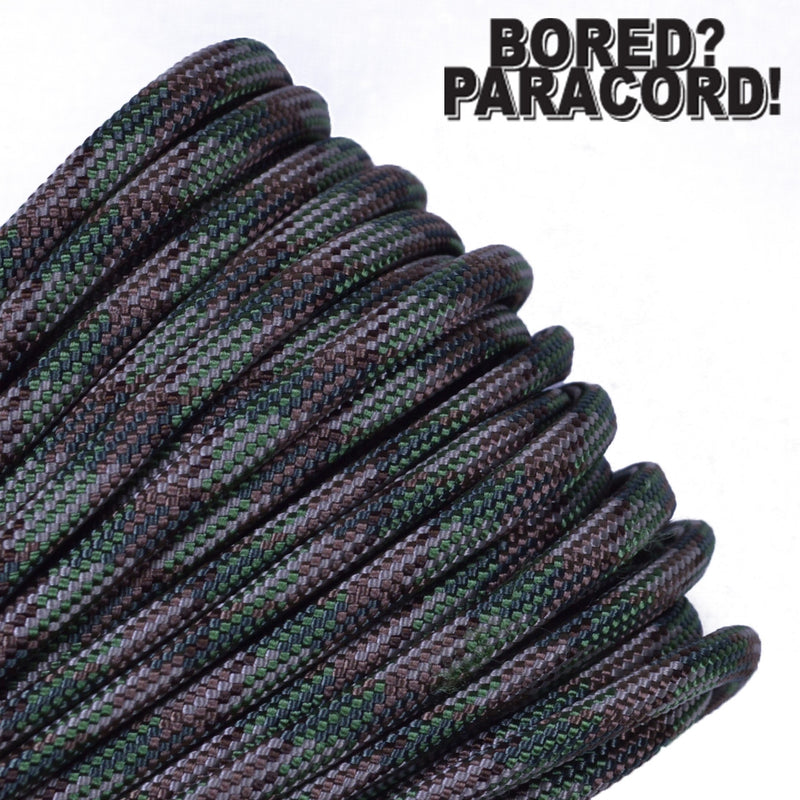 Bored Paracord Brand 550 lb Type III Paracord - Acid Midnight Blue
