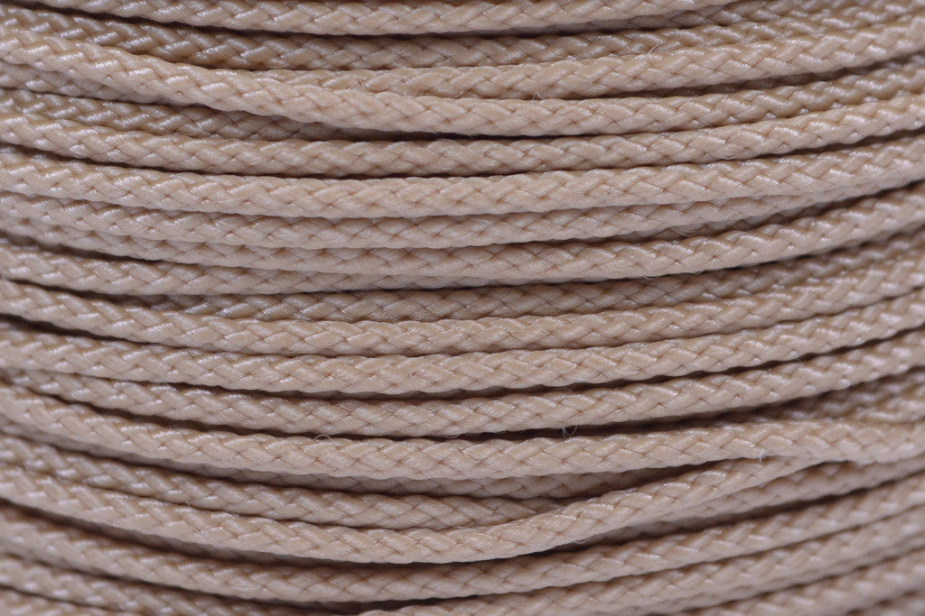 Light Tan Micro Cord – BoredParacord.com